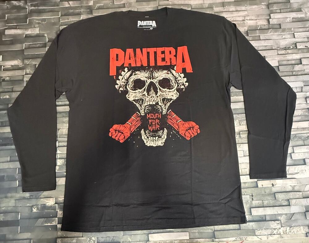 RARE PANTERA MOUTH FOR WAR LONG SLEEVE BAND TEE